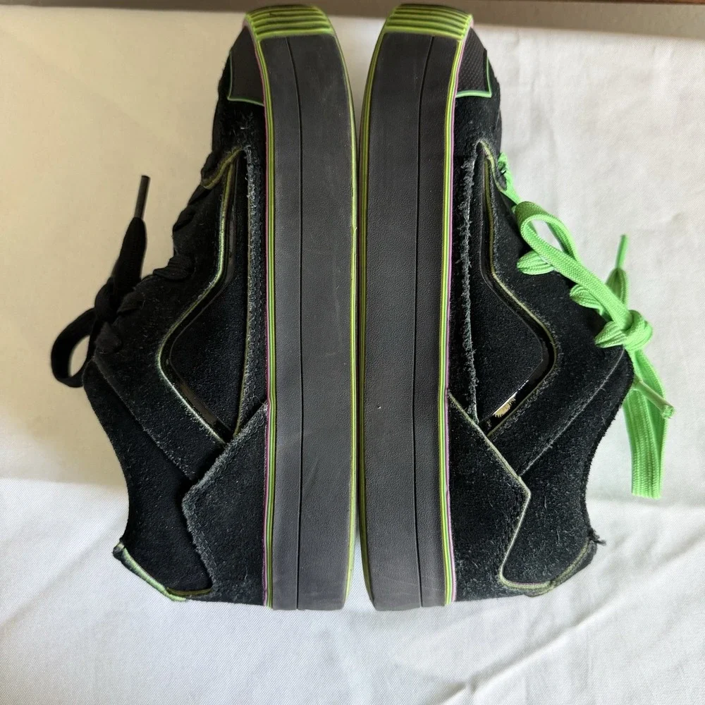 MSCHF Gobstomper Sour Edition Black/Green Men's Youth Size 6 US Skate Shoes